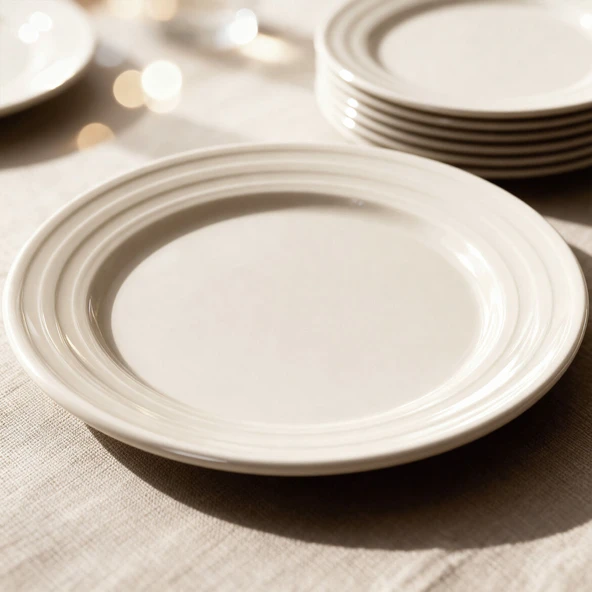 GÜRAL PORSELEN Lizbon 12 Adet 20 Cm Pasta Tabağı ürün görseli 1