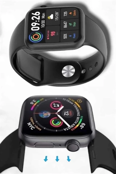 Akıllı Saat Sağlık Takibi ve Akıllı Özelliklerle Donatılmış Modern Akıllı Saat - Resim 3