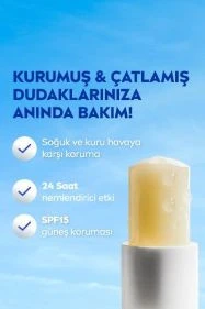 NIVEA Hydro Care Dudak Bakım Kremi 4.8gr, Gün Boyu Nemlendirici Ve Güneş Koruyucu, Spf15 - 3