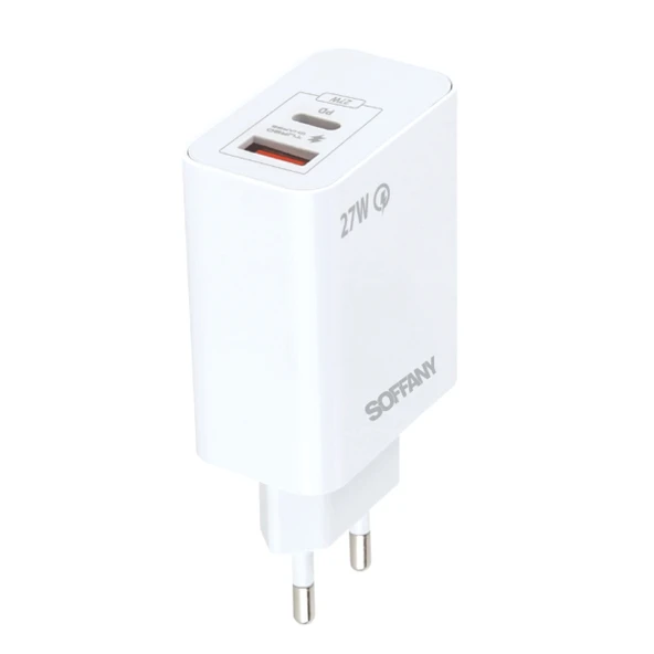 SY-228 Usb-A+Usb-C Turbo Şarj Başlığı - 3