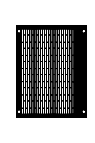 OEM MUADİL 9505G ve 9510G UYUMLU MESH ÖN PANEL SİYAH - 3