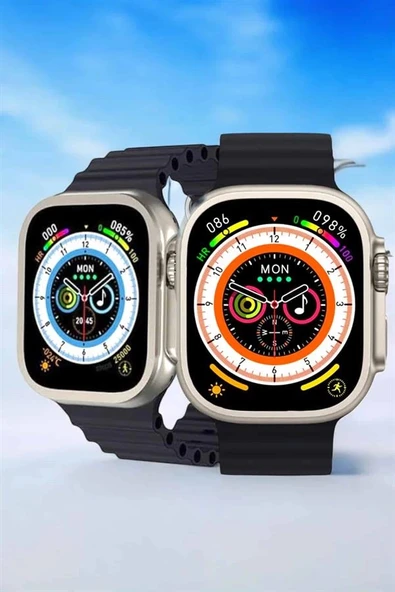 Bluetooth Bağlantılı Nabız, Kan Basıncı, Oksijen Ölçer Akıllı Saat ürün görseli 1