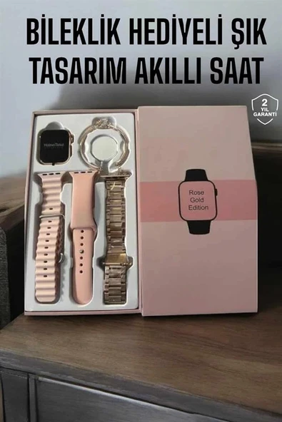 Akıllı Saat Bileklik Hediyeli Uzun Pil Ömrü GPS Takibi - Resim 2