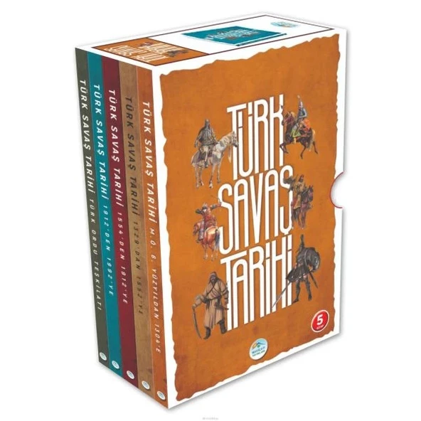 Türk Savaş Tarihi Seti 5 Kitap ürün görseli