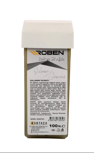 Roben Kartuş ağda silver 100 ml - 1