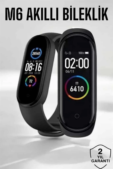 Akıllı Bileklik Su Geçirmez Bileklik, Uzun Pil Ömrü ve Hızlı Şarj Özelliği - Resim 2