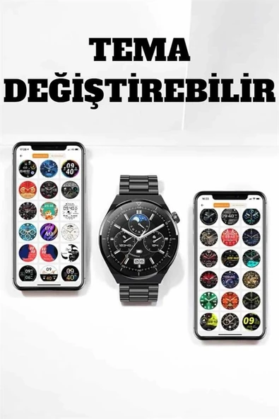 Akıllı Saat Uyku Ve Sağlık Takibi Bildirim Görme Arama Cevaplama - 1