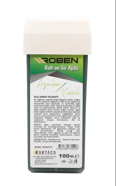 Roben Kartuş ağda pudralı 100 ml - 1