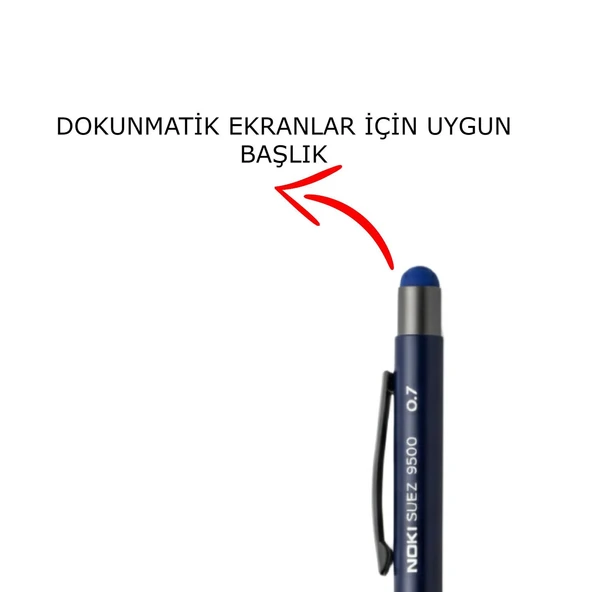 Noki Suez Dokunmatik Başlıklı Versatil Uçlu Kalem 0.7 (950007) - Resim 10