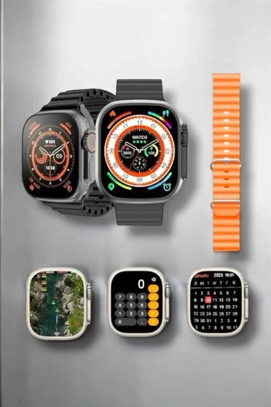 Adımsayar, Uyku Takibi ve Spor Kalori Hesaplama Akıllı Saat - Resim 3