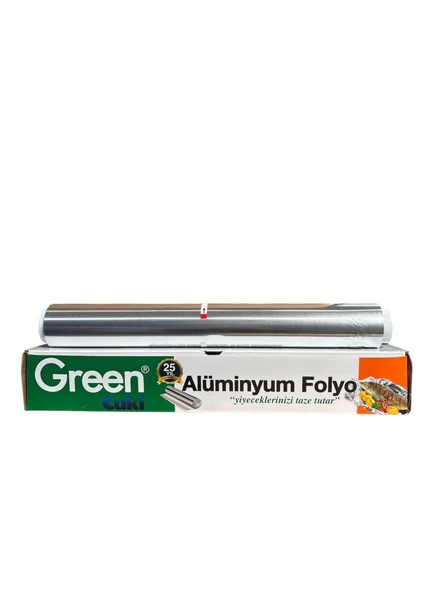Green Aluminyum Folyo Kutulu 45 Cm -100 Metre ürün görseli