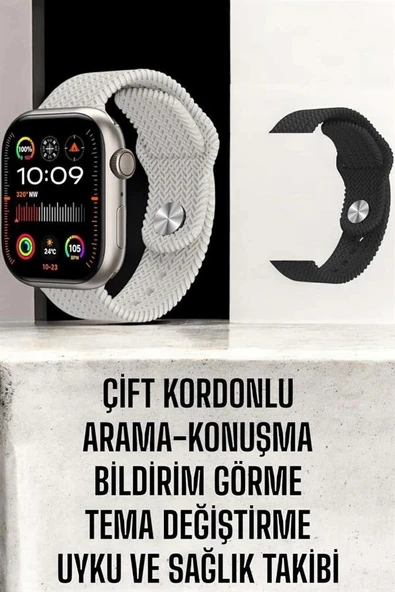 Akıllı Saat Yeni Nesil GPS Özelliği NFC Ve Uyku Takibi ürün görseli 1