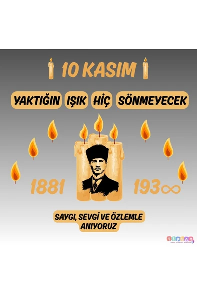 10 KASIM OKUL PANO SÜSÜ - 2