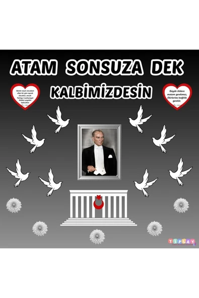 10 KASIM OKUL PANO SÜSÜ - 2