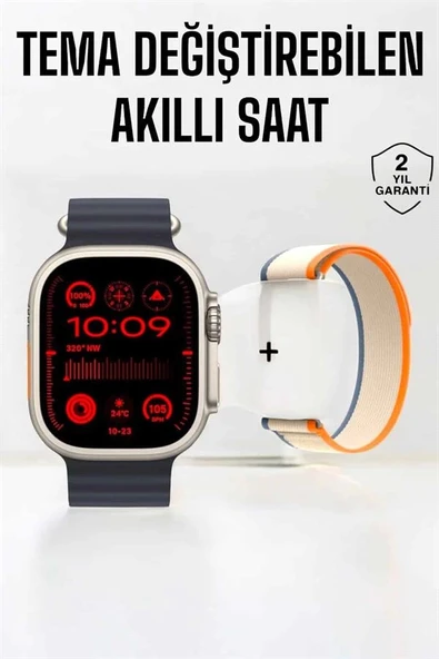 Akıllı Saat Yeni Nesil Sesli Asistan Uyku ve Sağlık Takibi Adımsayar - Resim 2