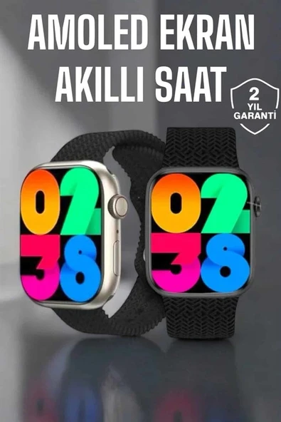 Yeni Nesil Akıllı Saat Arama Cevaplama GPS Takibi Adımsayar NFC Özelliği - Resim 2