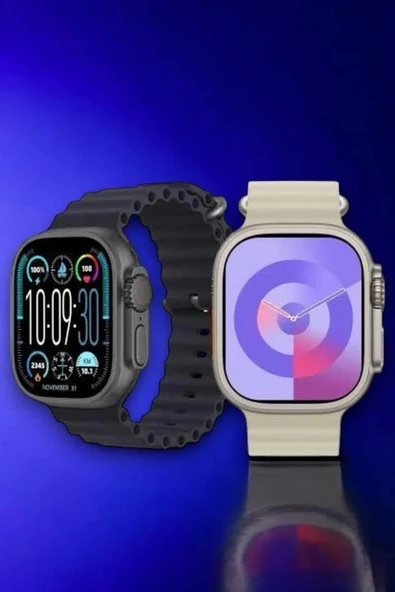 Akıllı Saat Android ve İOS Uyumlu NFC Ve GPS Özelliği Arama Cevaplayan - Resim 3