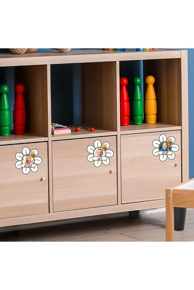 ÖĞRENCİ YAKA VE DOLAP İSİM KARTLARI 02 40'lı Paket ( İğnesiz Pakettir.) - 3