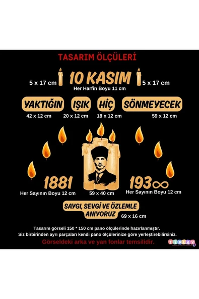 10 KASIM OKUL PANO SÜSÜ - 3