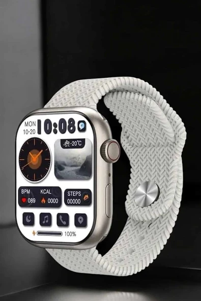 Akıllı Saat Tema Değiştirme Uyku ve Sağlık Takibi Bluetooth Bağlantılı - Resim 4