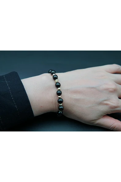 oltutaşı gold detaylı bileklik sb00028 - 2