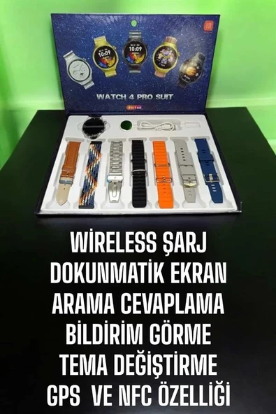 Yeni Nesil Akıllı Saat 2024 Model Uyku ve Sağlık Takibi Bluetooth Bağlantılı - Resim 4