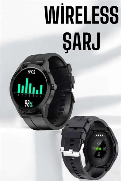 Akıllı Saat Çok Fonksiyonlu Sesli Görüşme NFC Uyumlu Amoled Ekran - Resim 3