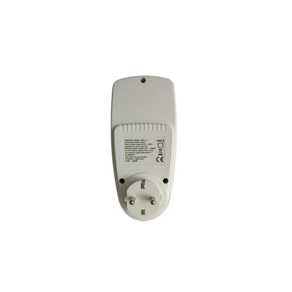 S-Line DT-WT1 Priz Tipi Wattmetre Elektrik Enerji Ölçer - 2