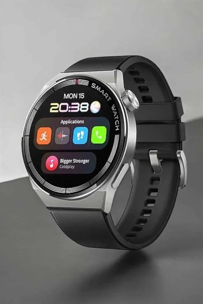 Akıllı Saat GPS VE NFC Özelliği Sesli Görüşme Dokunmstik Ekran - Resim 3