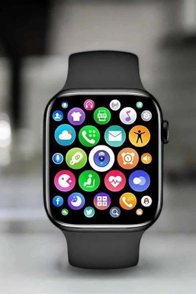 Akıllı Saat Amoled Ekran Yeni Nesil Bluetooth Bağlantılı - Resim 4