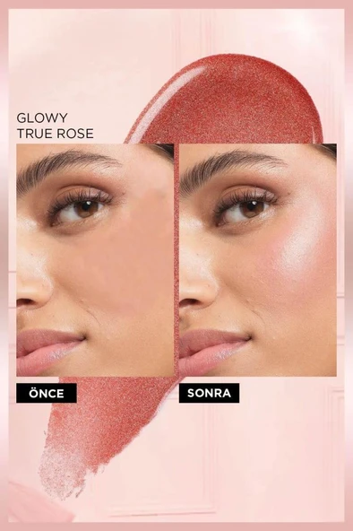 Lumi Blush Glowy Likit Allık True Rose 630 - Resim 3