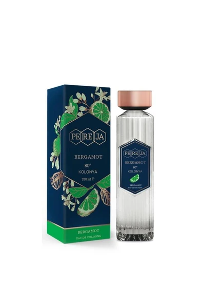 Pereja Bergamot Kolonyası 250 ml Cam Şişe -Lüks& Kalıcı Kokusuyla ürün görseli 1