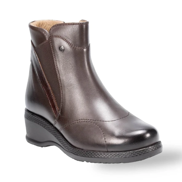 FORELLİ  RENA-K KADIN DERİ BOT - Resim 8