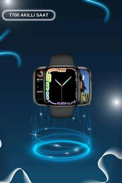 İkili Set Dev Kampanya Ucuz Kulaklık Ucuz Akıllı Saat Gürültü Önleyici Uzun Pil Ömrü - Resim 5