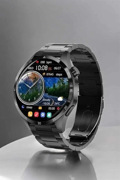 Akıllı Saat Sesli Görüşme, NFC Uyumlu, Bildirim Görme ve Uyku ve Sağlık Takibi - Resim 5