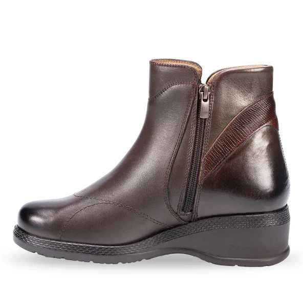 FORELLİ  RENA-K KADIN DERİ BOT - Resim 10