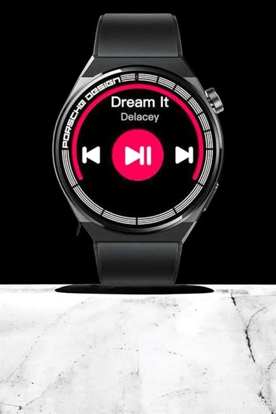 Akıllı Saat Dokunmatik Ekran Sesli Görüşme ve Bildirim Görme Sağlık Takibi - Resim 3