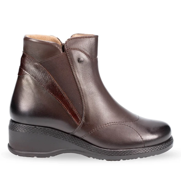 FORELLİ  RENA-K KADIN DERİ BOT - Resim 9