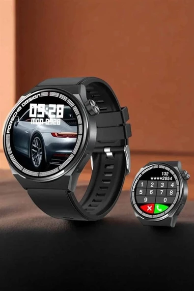 Akıllı Saat GPS VE NFC Özelliği Sesli Görüşme Dokunmstik Ekran - Resim 5