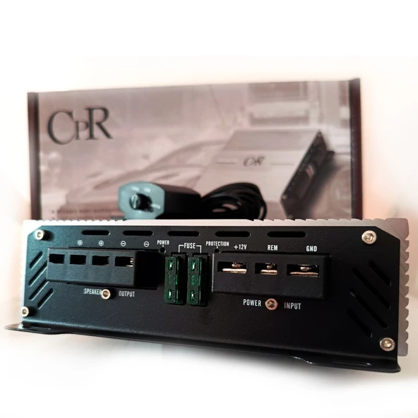 CPR-600.1 Class D Bass Kontrollü Amfi – Yüksek Performanslı Subwoofer Güç Amplifikatörü - 2