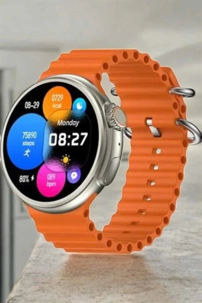 Akıllı Saat 7 Kordonlu Yeni Nesil Arama Cevaplayan Çok Fonksiyonlu - Resim 4