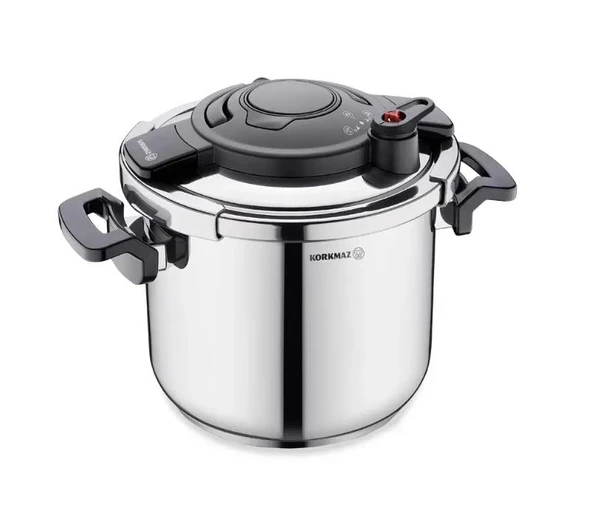 KORKMAZ A173-01 ALESSA 7 LİTRE DÜDÜKLÜ TENCERE