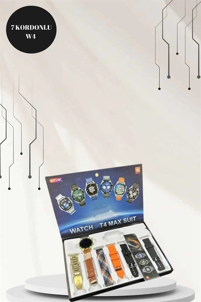 Powerbank Bluetooth Kulaklık Ve Akıllı Saat 7 Kordonlu Metal Kordon Plastik Kordon - Resim 5