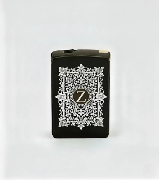 Z Harfli Detaylı Kişiye Özel Harf Baskılı Gazlı Çakmak ürün görseli 1