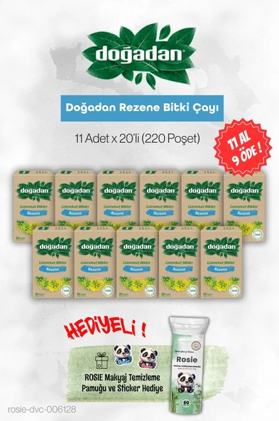 Doğadan Rezene Bitki Çayı 20'li 11 AL 9 ÖDE ve Rosie ürün görseli