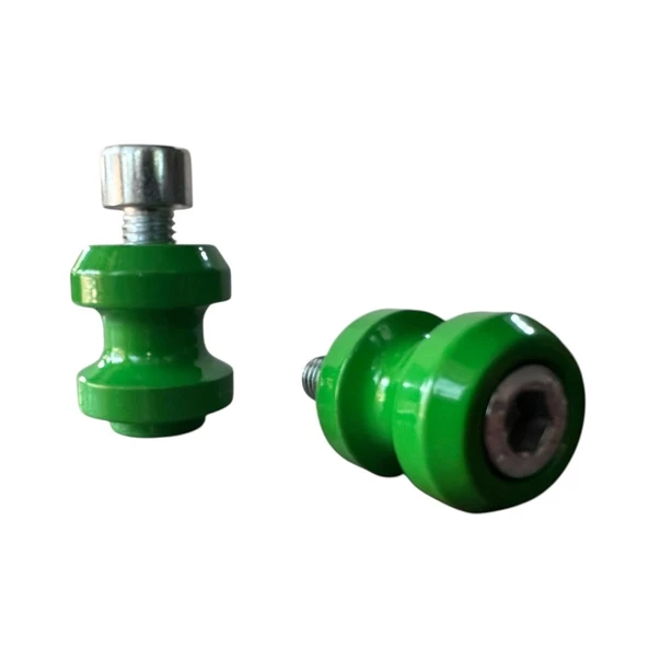 Motosiklet Kaldırma Sehpa Takozu Yeşil 10 mm - 1