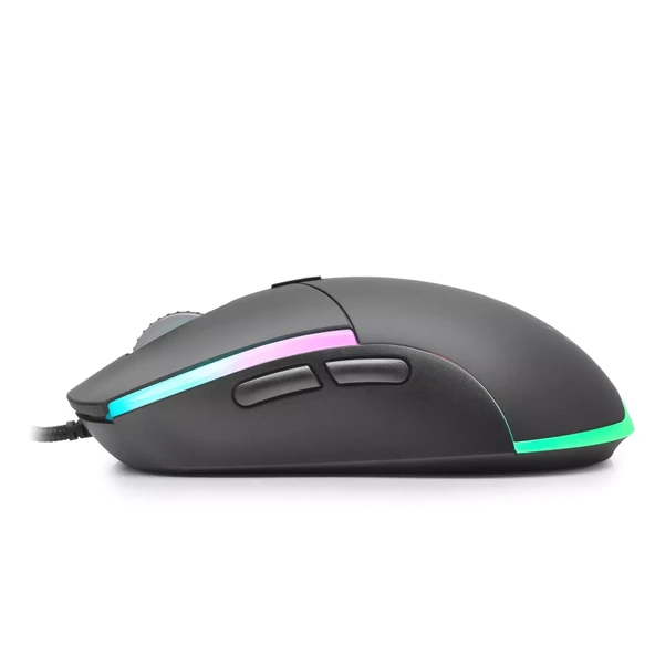 Hadron G380 Kablolu Oyuncu Mouse Rgb 3600Dpi Siyah - Resim 3