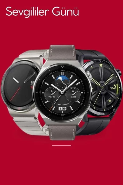Sevgiliye Özel Yeni Nesil Akıllı Saat Çiftlere Özel Kampanya Çift Saatleri - Resim 5