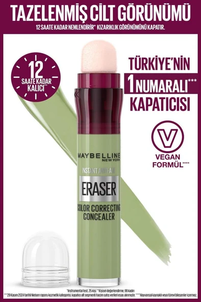 Maybelline New York Instant Anti Age Eraser Renk Eşitleyici Kapatıcı