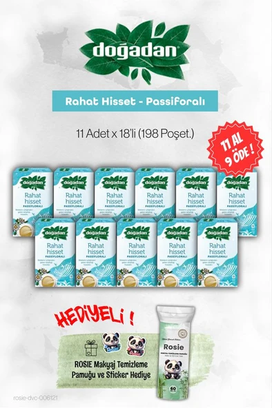 Doğadan Rahat Hisset Passiforalı 11 AL 9 ÖDE ve Rosie ürün görseli